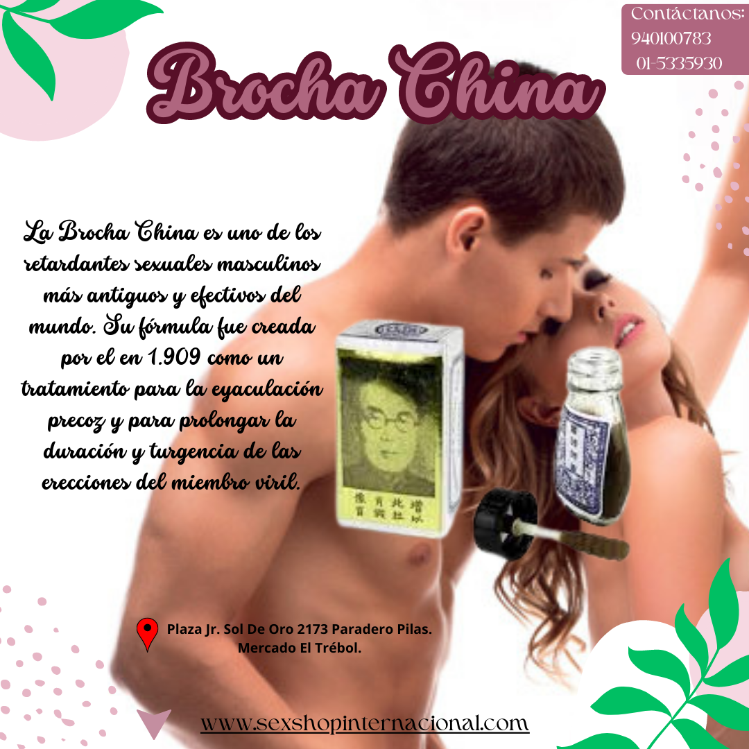 BOCHA CHINA RETARDANTE MASCULINO SEXSHOP 